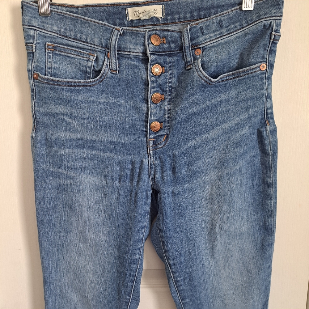 Madewell Midrise Skinny JEANS SIZE 28 9"